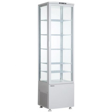 Шкаф холодильный FROSTY FL288 чёрный/белый
