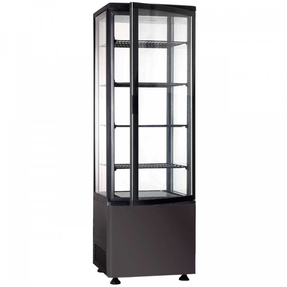 Шкаф холодильный FROSTY FL288 чёрный/белый
